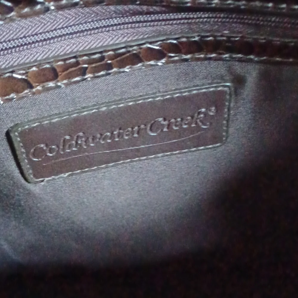 Coldwater Creek handbag brown, purse